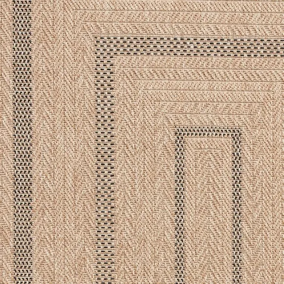 Indoor Outdoor Rug - Brown, Polypropylene