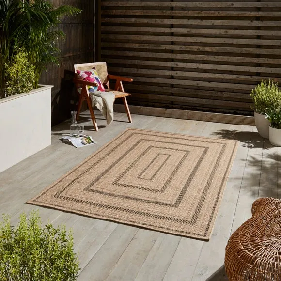 Indoor Outdoor Rug - Brown, Polypropylene image