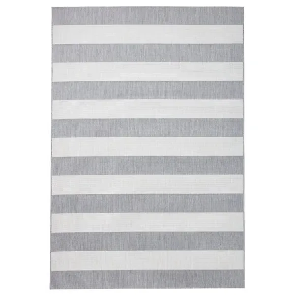 Indoor Outdoor Rug - Grey, Polypropylene