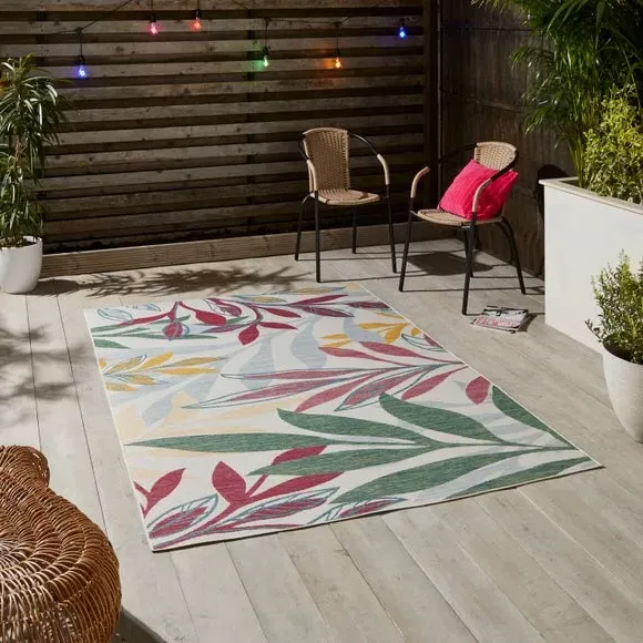 Indoor Outdoor Rug - Multicoloured, Polypropylene image