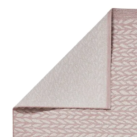 Indoor Outdoor Rug - Rose, Polypropylene
