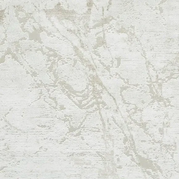 Marble Design Rug - Cream, Polyester