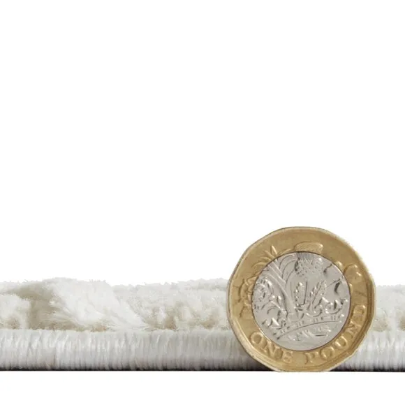Modern Rug with Easy Care - Cream, Polyester