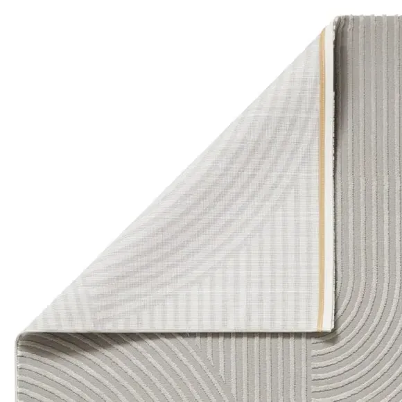 Modern Rug with Easy Care - Grey, Polyester