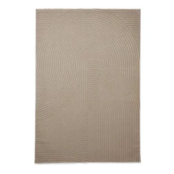Modern Rug with Easy Care - Mink, Polyester