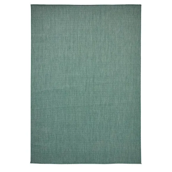 Outdoor Rug with 3D Pebble Design - Green