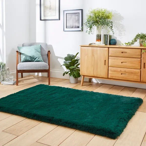 Rectangle Rug Super Soft - Green