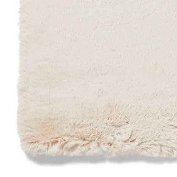 Rectangle Rug Super Soft - Natural