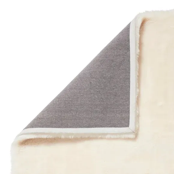 Rectangle Rug Super Soft - White