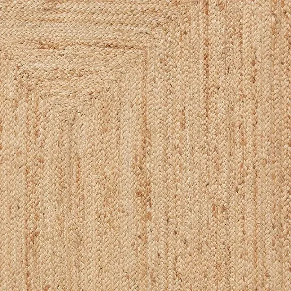 Scalloped Jute Rug - Natural