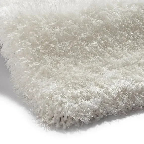 Shaggy Rug Hand Tufted - Navy Blue