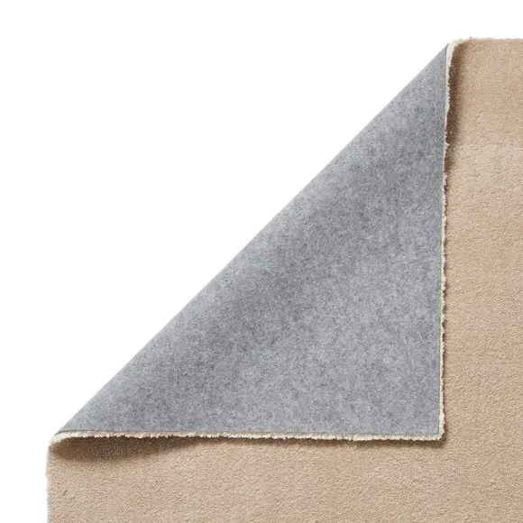 Washable Rug with Plain Design - Beige