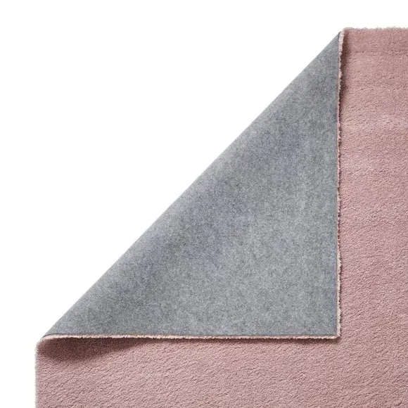 Washable Rug with Plain Design - Rose