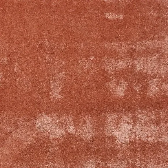 Washable Rug with Plain Design - Terracotta