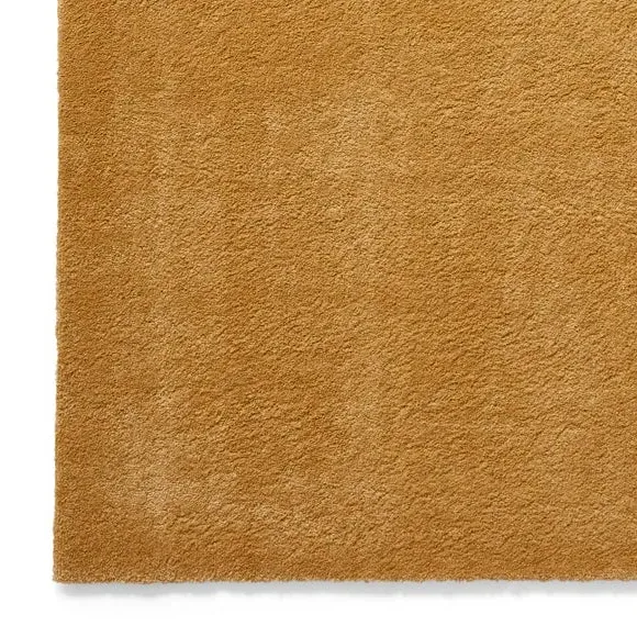 Washable Rug with Plain Design - Yellow