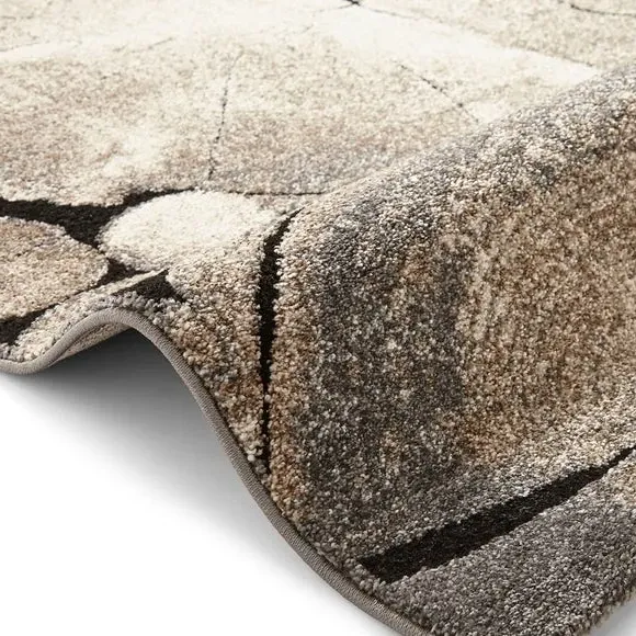 Woodland Rug with Natural Design - Beige
