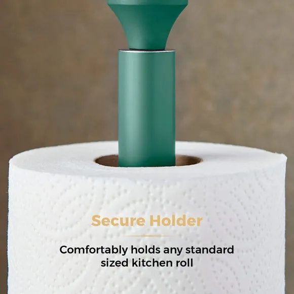 Mug Tree & Towel Holder Set - Green, Steel