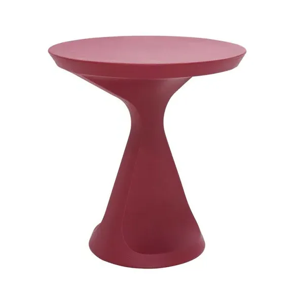 Round Coffee Table - Purple, Polyethylene