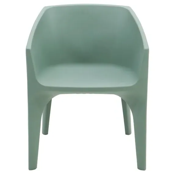 Round Lounge Chair - Sage, Polyethylene