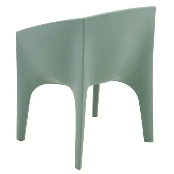 Round Lounge Chair - Sage, Polyethylene