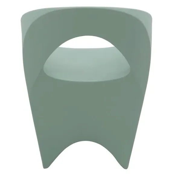 Round Lounge Chair - Sage, Polyethylene