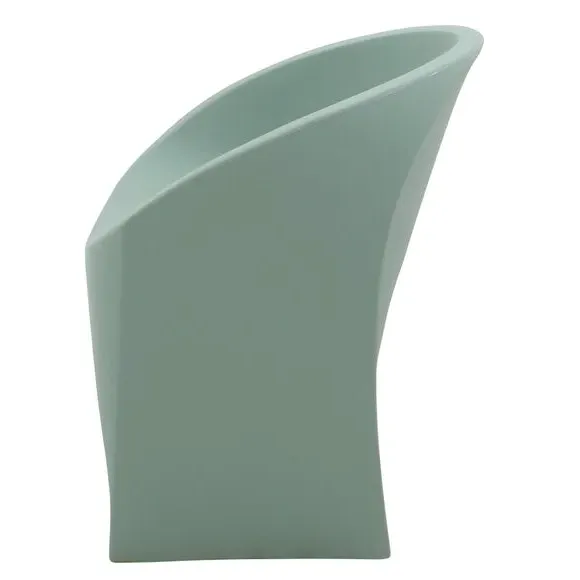 Round Lounge Chair - Sage, Polyethylene