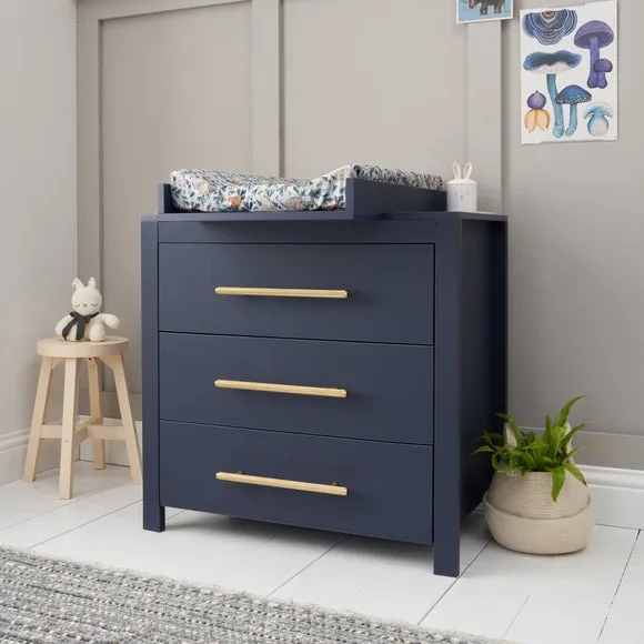 3-Drawer Chest Changer - Navy image