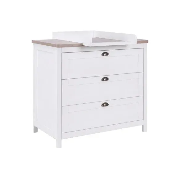 3-Drawer Chest Changer - White