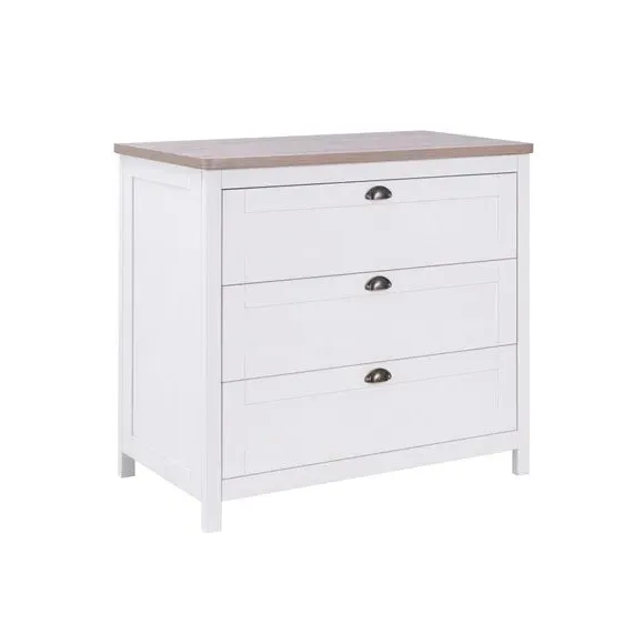 3-Drawer Chest Changer - White
