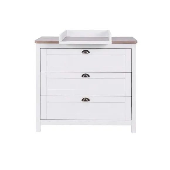 3-Drawer Chest Changer - White