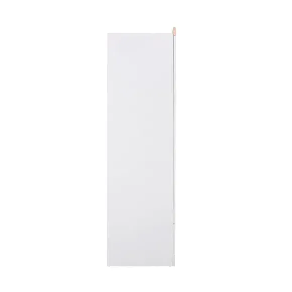 Double-Door Wardrobe with Drawer - Dove