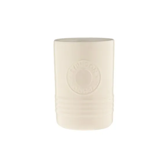Soap Dispenser & Tumbler Set - Cream, Ceramic