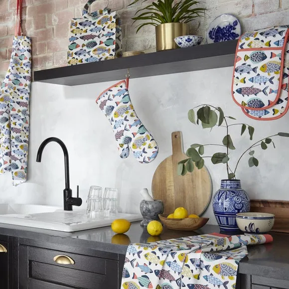 Kitchen Apron with Adjustable Straps - Cotton