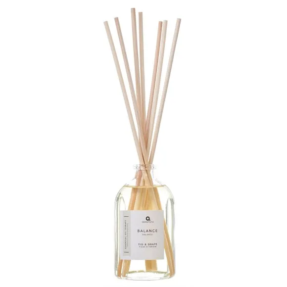Reed Diffuser with Essential Oils - Green, Glass