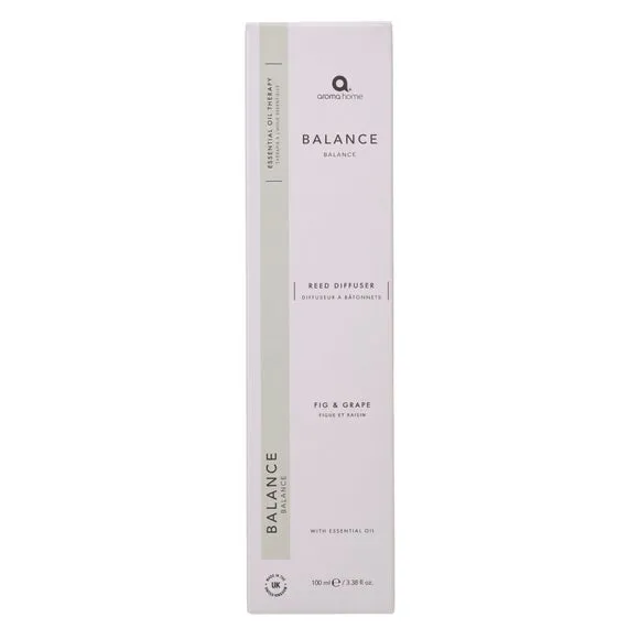 Reed Diffuser with Essential Oils - Green, Glass image