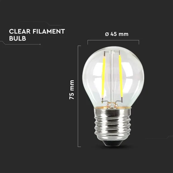 15-Bulb Festoon String Lights Bundle - Black