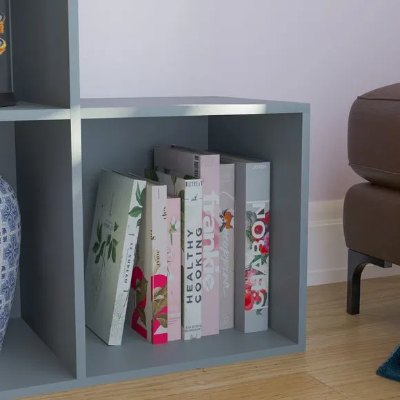 10-Cube Staircase Storage Unit - Grey