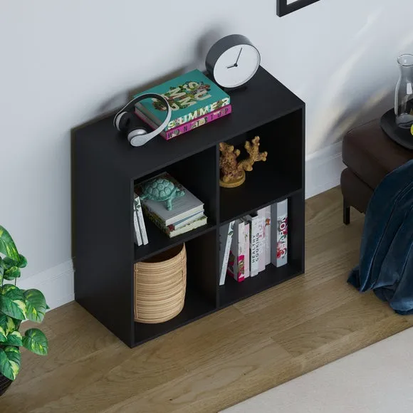 2x2 Cube Storage Unit - Black