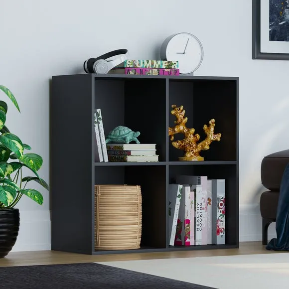 2x2 Cube Storage Unit - Black image