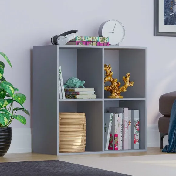 2x2 Cube Storage Unit - Grey