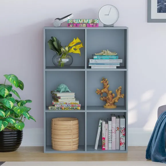 2x3 Cube Storage Unit - Grey