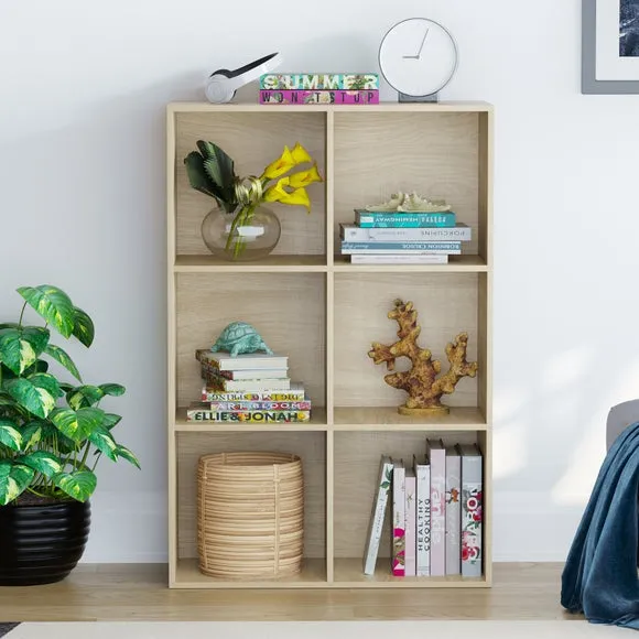 2x3 Cube Storage Unit - Oak