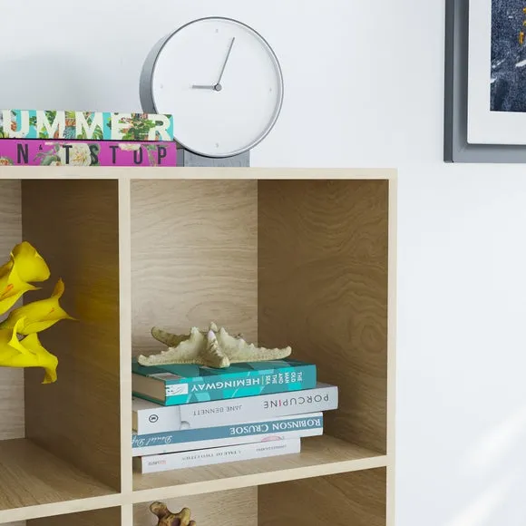 2x3 Cube Storage Unit - Oak