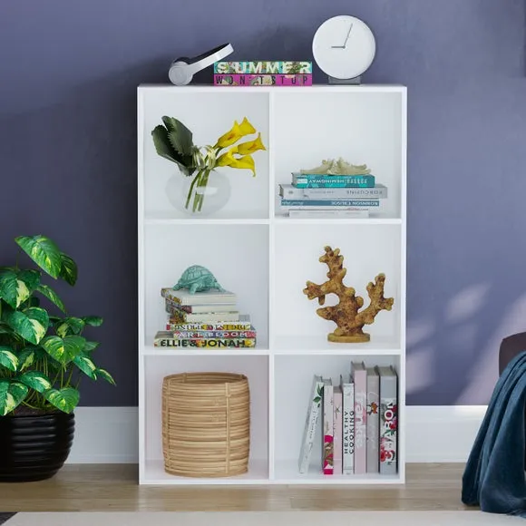 2x3 Cube Storage Unit - White