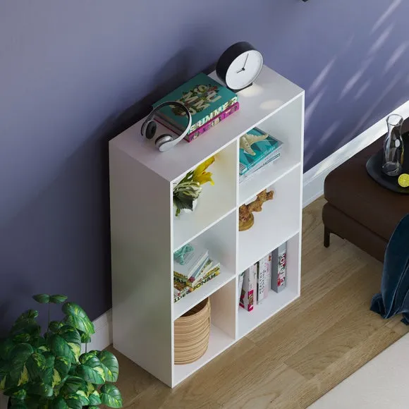 2x3 Cube Storage Unit - White