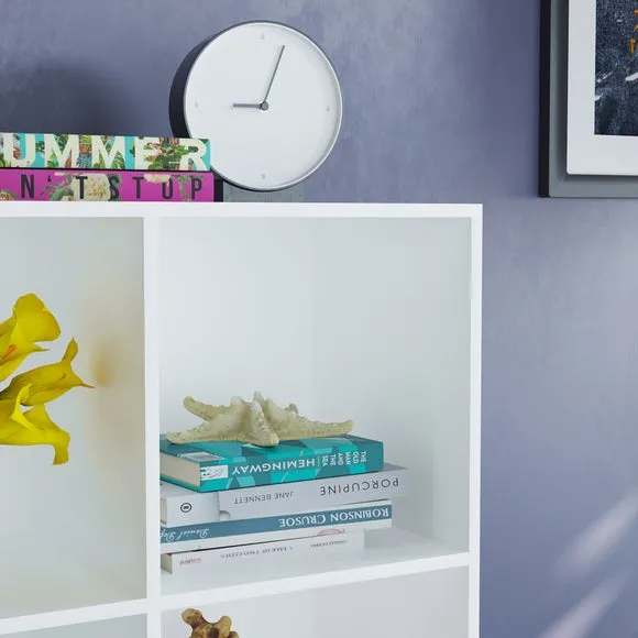 2x3 Cube Storage Unit - White