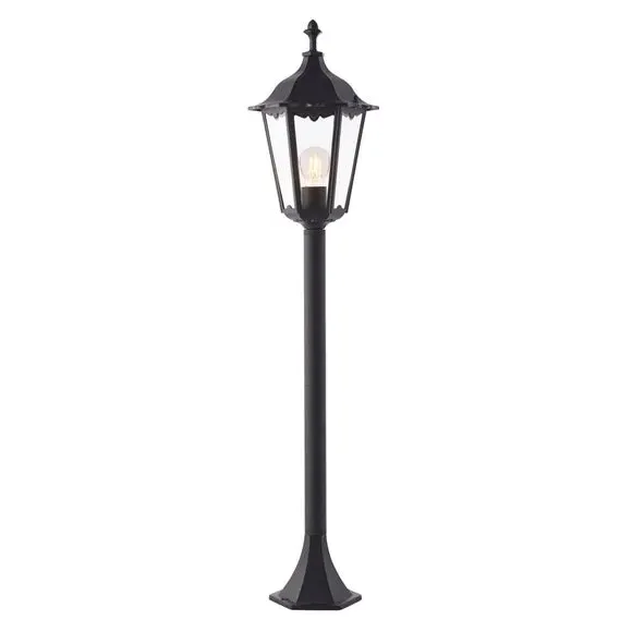 105cm Outdoor Post Light - Black, Aluminium image