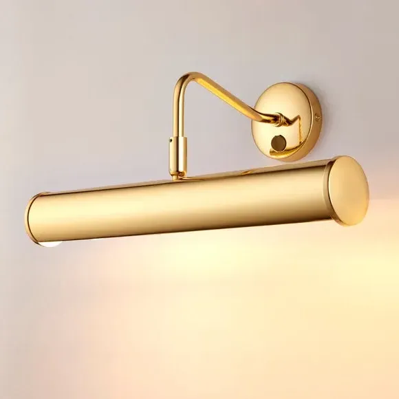 2-Light Picture Wall Light - Brass, Metal image
