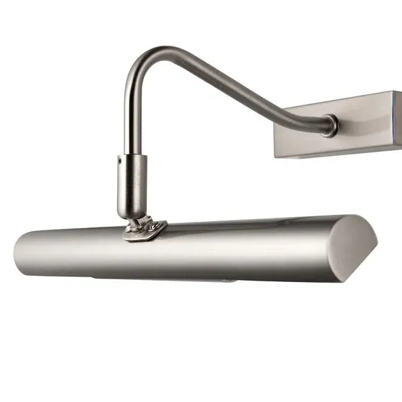 2 Light Picture Wall Light - Chrome, Adjustable