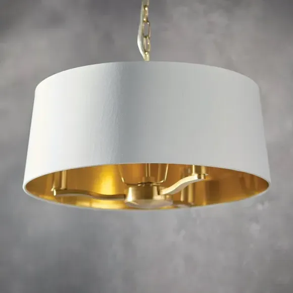 3-Light Pendant Light Traditional - Gold